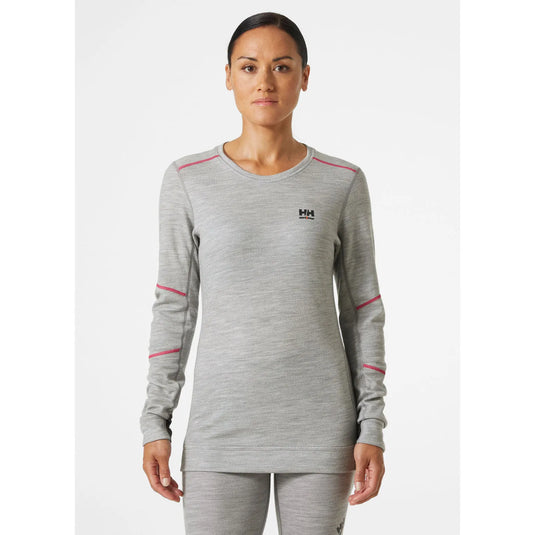 Women's Thermal Undershirt HELLY HANSEN LIFA Base Layer Merino Crewneck 75209