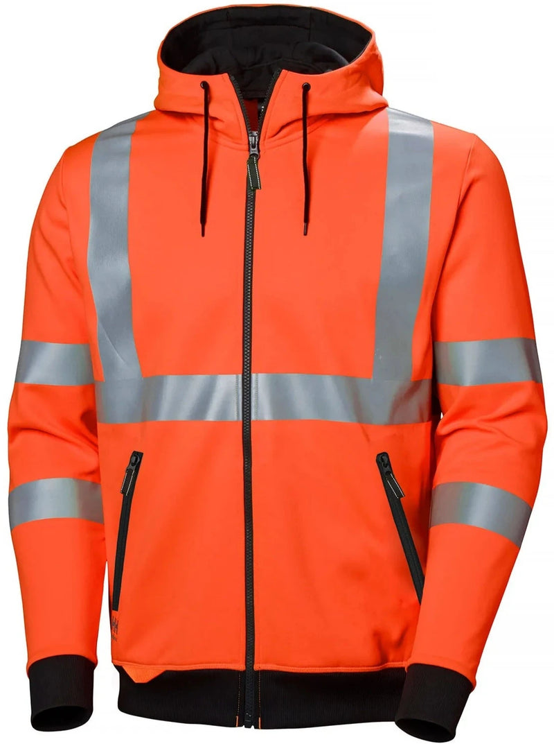 Load image into Gallery viewer, Hoodie HELLY HANSEN Addvis Hi Vis Zip 79094
