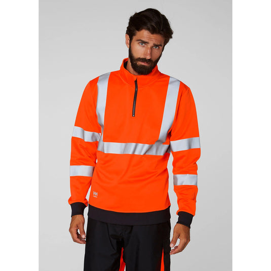 Sweatshirt HELLY HANSEN Addvis Hi Vis Half Zip 79096