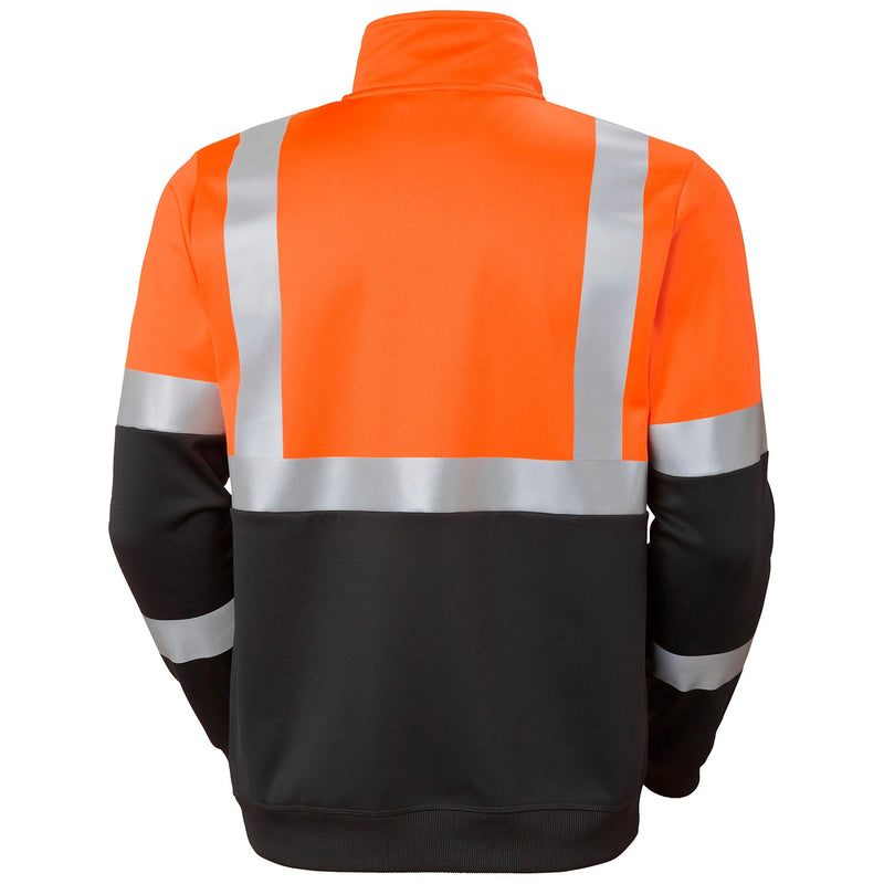 Ielādējiet attēlu galerijas skatītājā, Džemperis HELLY HANSEN Addvis Hi Vis Half Zip Class 1 79257
