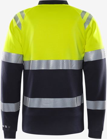 T-shirt FRISTADS FLAMESTAT HIGH VIS LONG SLEEVE T-SHIRT CLASS 1 7107 TFL