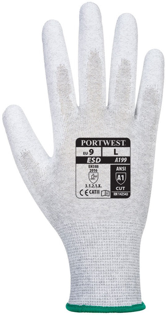 Ielādējiet attēlu galerijas skatītājā, Gloves PORTWEST A199 ESD
