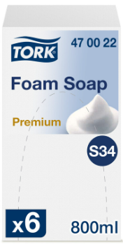 Foam soap TORK Premium 800ml S34 470022