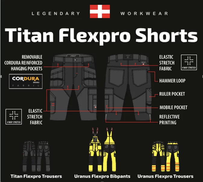 Load image into Gallery viewer, Shorts PESSO TITAN FLEXPRO 125
