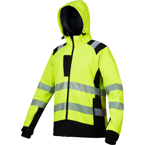 Jaka STEPO TEXAS Hi-Vis SOFTSHELL