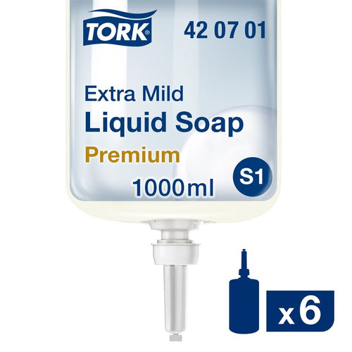 Liquid soap TORK Extra Mild 1000ml S1 420701