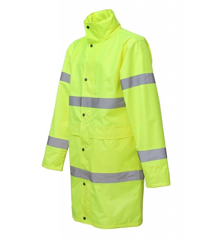 Load image into Gallery viewer, Coat BOSAFETY OXFORD COAT 100CM HI-VIS CLASS 3 - TEXX
