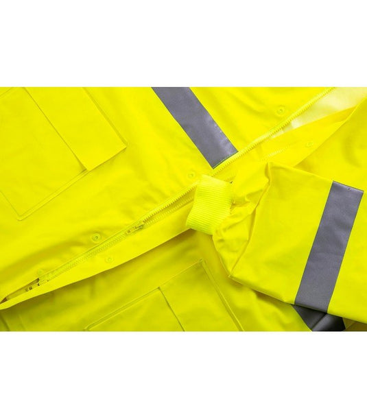 Coat BOSAFETY PU/PVC COAT HI-VIS CLASS 3 - TEXX