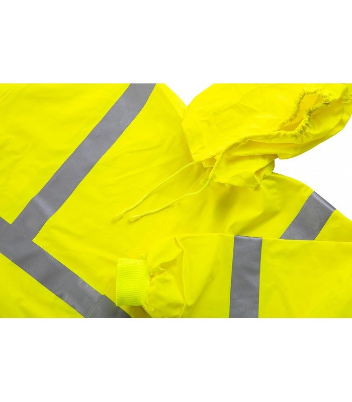 Load image into Gallery viewer, Coat BOSAFETY PU/PVC COAT HI-VIS CLASS 3 - TEXX
