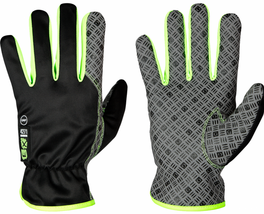 Synthetic leather gloves