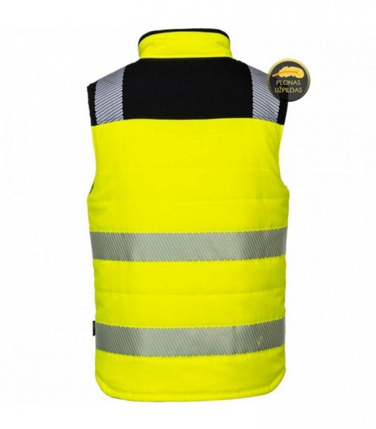 Veste BOSAFETY CANVAS HEATED HI-VIS CLASS 1