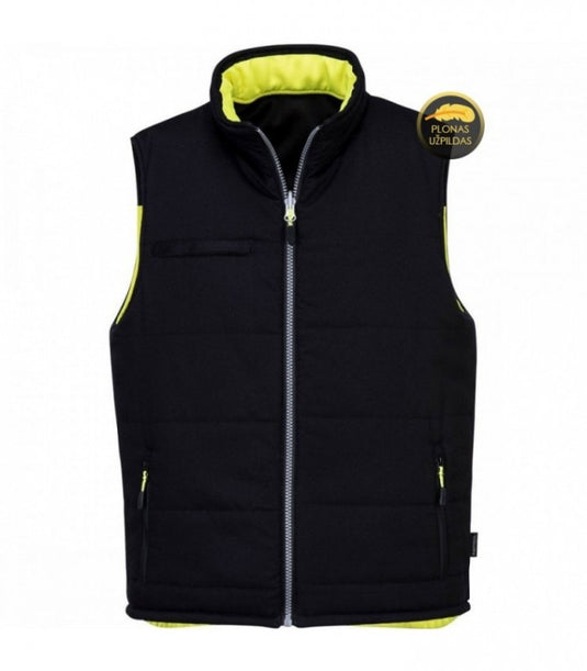 Veste BOSAFETY CANVAS HEATED HI-VIS CLASS 1