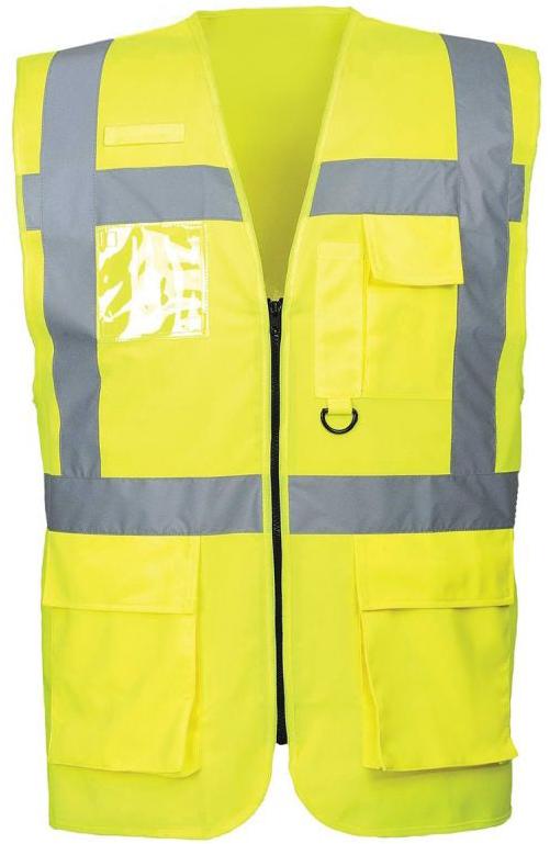 Load image into Gallery viewer, Vest BOSAFETY Hi-Vis ZIPPER S476O
