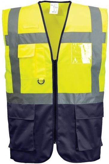 Load image into Gallery viewer, Vest BOSAFETY Hi-Vis ZIPPER S476O
