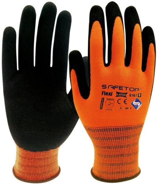Gloves SAFETOP FLEXILATEX