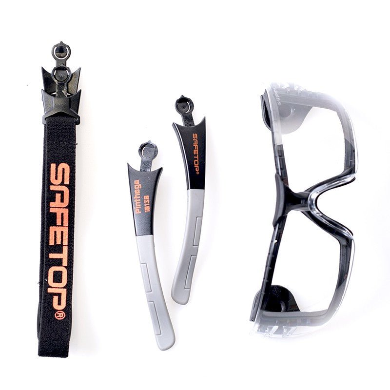 Ielādējiet attēlu galerijas skatītājā, Glasses SAFETOP PINTHEGA 2-In-1 Clear 10130 - TEXX
