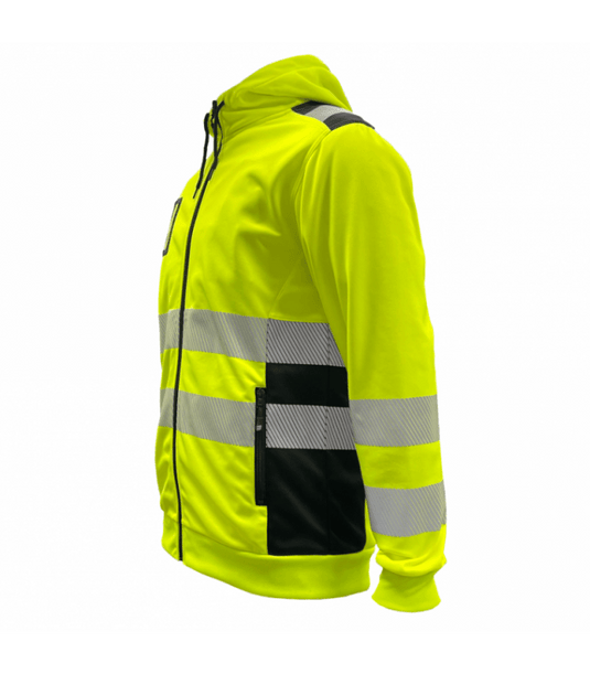 Hoodie BOSAFETY DELAVER HI-VIS CLASS 3 - TEXX