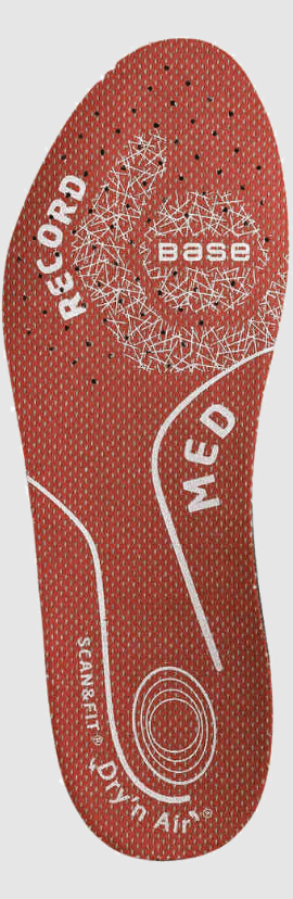Insoles BASE SCAN&FIT RECORD - TEXX