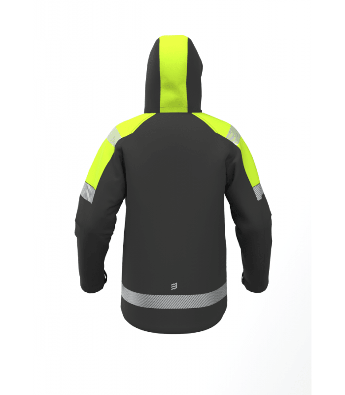 Load image into Gallery viewer, Jacket BOSAFETY ATLANTA WINTER HI-VIS - TEXX
