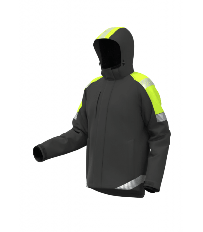 Load image into Gallery viewer, Jacket BOSAFETY ATLANTA WINTER HI-VIS - TEXX
