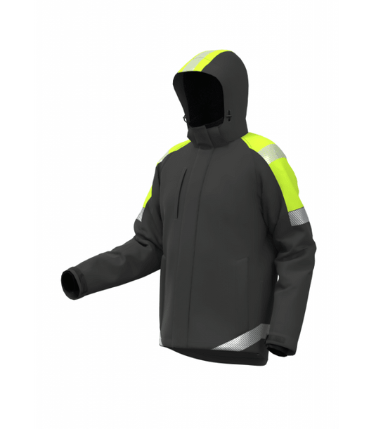Jacket BOSAFETY ATLANTA WINTER HI-VIS - TEXX