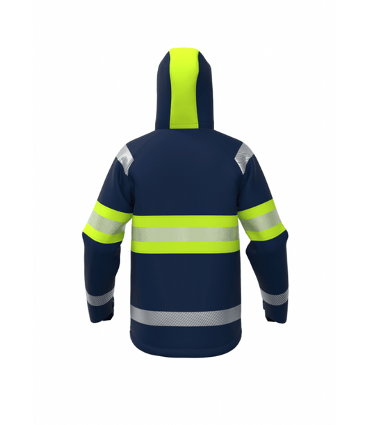 Jacket BOSAFETY ATLANTA WINTER HI-VIS CLASS 1 - TEXX