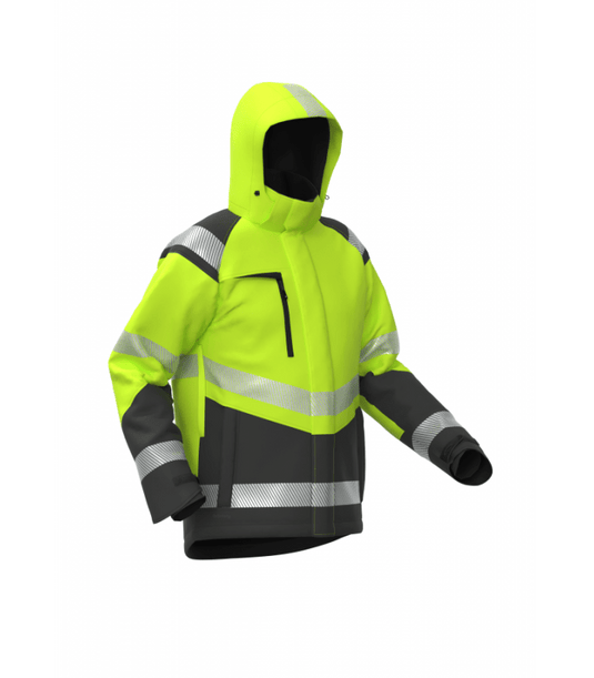 Jacket BOSAFETY ATLANTA WINTER HI-VIS CLASS 2 - TEXX