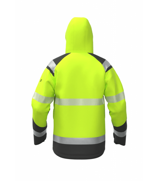 Jacket BOSAFETY ATLANTA WINTER HI-VIS CLASS 2 - TEXX