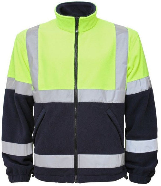 Jacket BOSAFETY FLEECE HI-VIS CLASS 2 - TEXX