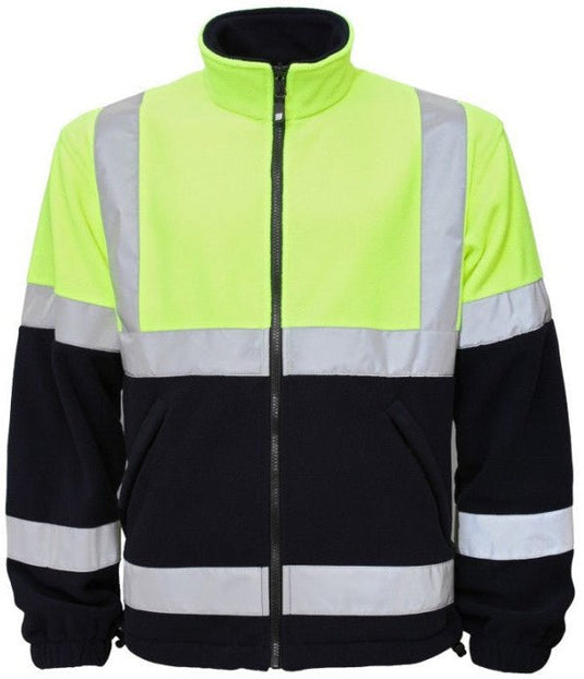 Jacket BOSAFETY FLEECE HI-VIS CLASS 2 - TEXX