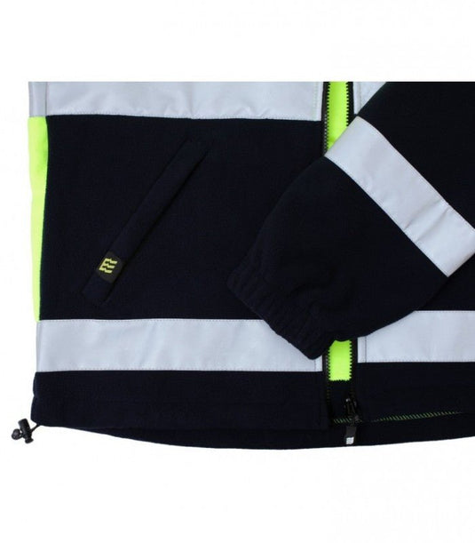Jacket BOSAFETY FLEECE HI-VIS CLASS 2 - TEXX