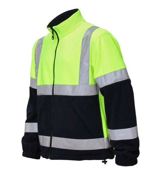 Jacket BOSAFETY FLEECE HI-VIS CLASS 2 - TEXX