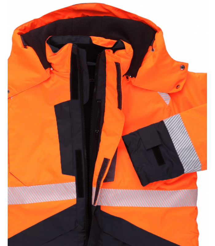 Load image into Gallery viewer, Jacket BOSAFETY GALAXY WINTER HI-VIS CLASS 3 - TEXX

