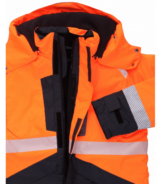 Jacket BOSAFETY GALAXY WINTER HI-VIS CLASS 3 - TEXX
