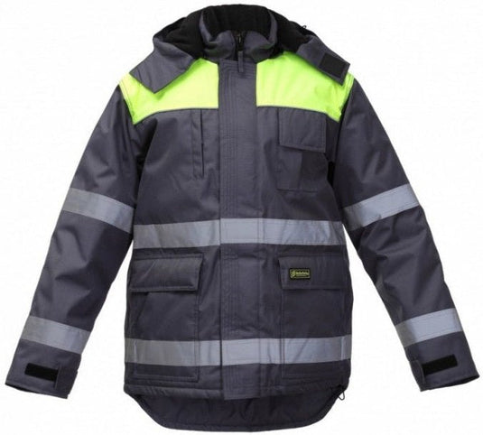 Jacket BOSAFETY OXFORD WINTER CANVAS HI-VIS - TEXX