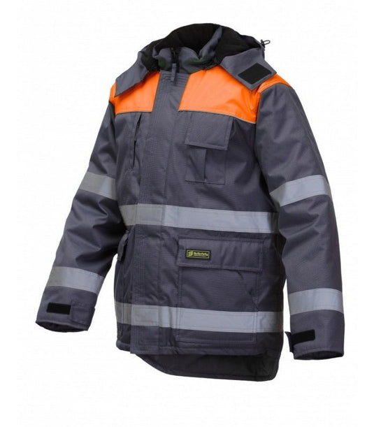 Jacket BOSAFETY OXFORD WINTER CANVAS HI-VIS - TEXX
