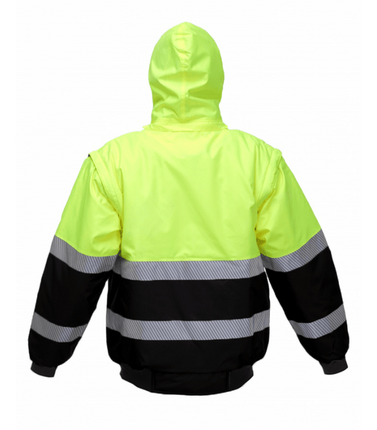 Jacket BOSAFETY PILOT WINTER 4IN1 HI-VIS CLASS 2 - TEXX