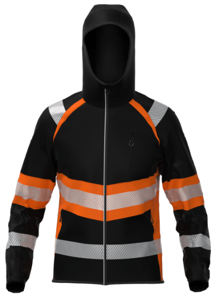 Load image into Gallery viewer, Jacket BOSAFETY TOPEK HI-VIS CLASS 1 - TEXX

