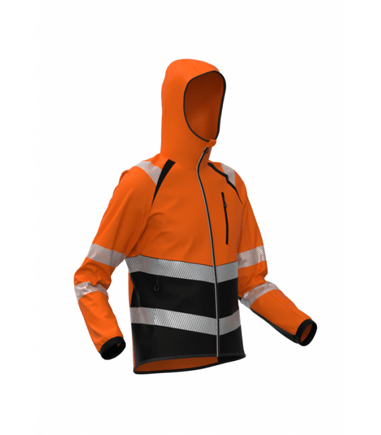 Jacket BOSAFETY TOPEK HI-VIS CLASS 2 - TEXX