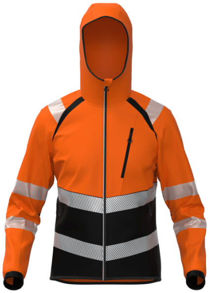 Jacket BOSAFETY TOPEK HI-VIS CLASS 2 - TEXX