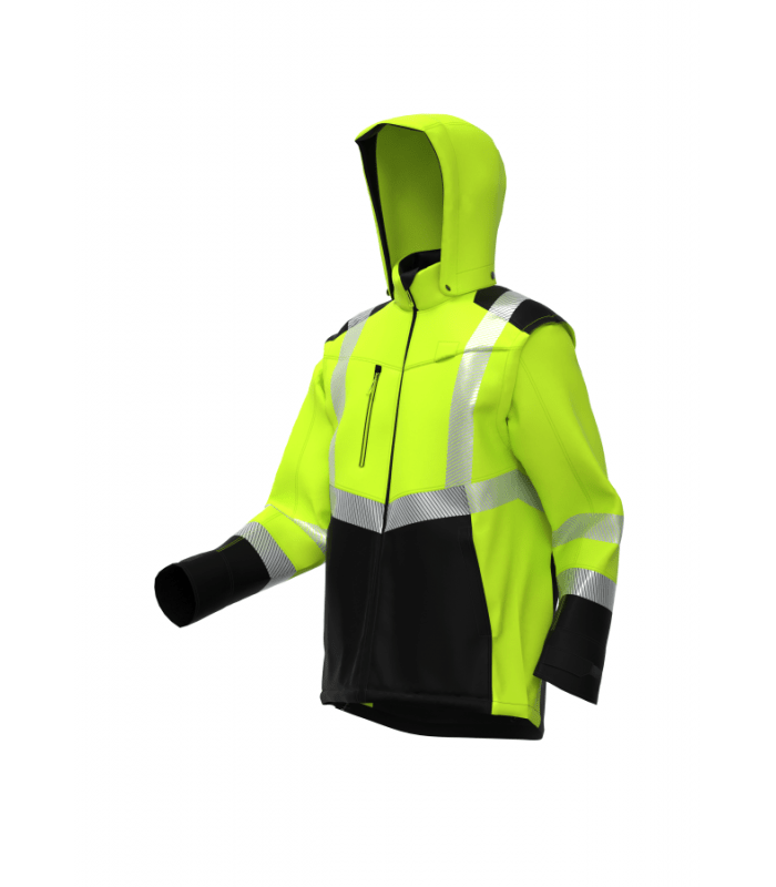 Load image into Gallery viewer, Jacket BOSAFETY TRANSFORMER HI-VIS CLASS 2 - TEXX

