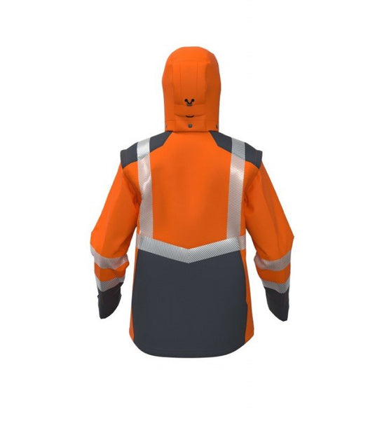 Jacket BOSAFETY TRANSFORMER HI-VIS CLASS 2 - TEXX