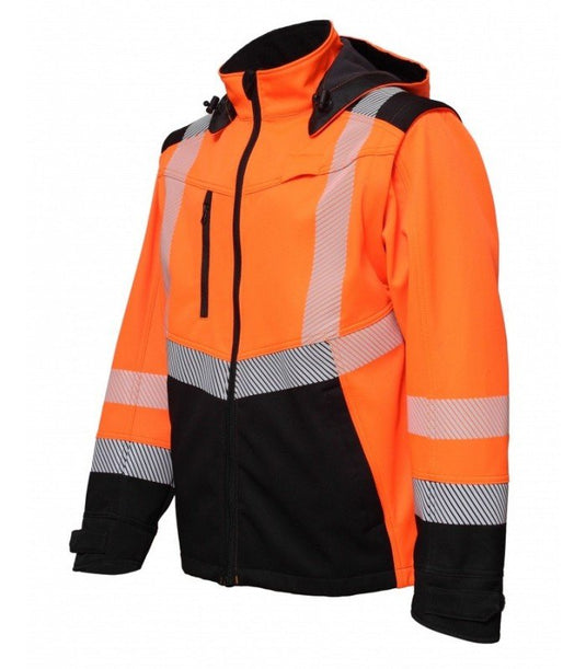 Jacket BOSAFETY TRANSFORMER HI-VIS CLASS 2 - TEXX