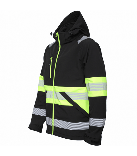 Jacket BOSAFETY VALENCIA HI-VIS CLASS 1 - TEXX
