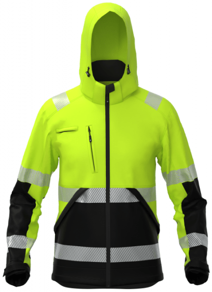 Jacket BOSAFETY VALENCIA HI-VIS CLASS 2 - TEXX