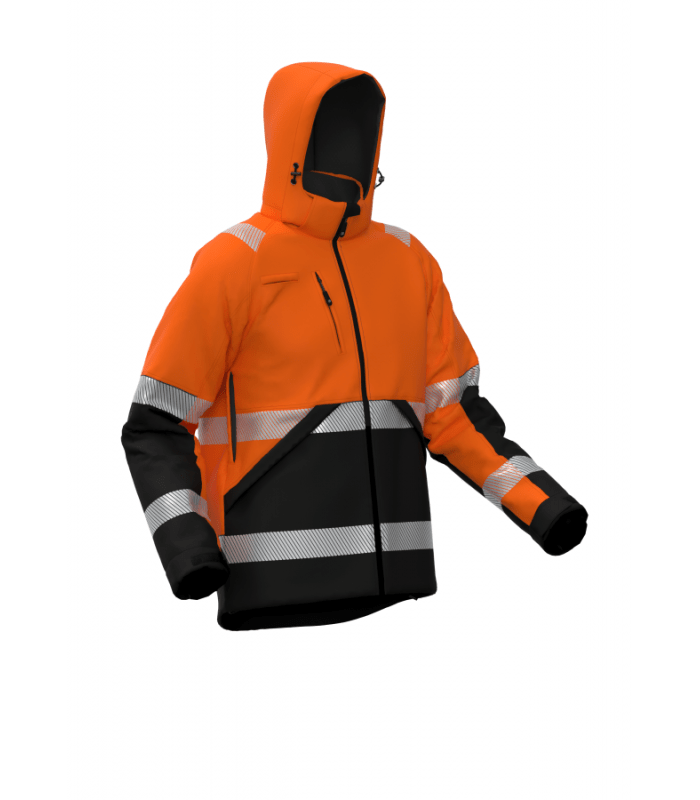 Load image into Gallery viewer, Jacket BOSAFETY VALENCIA WINTER HI-VIS CLASS 2 - TEXX
