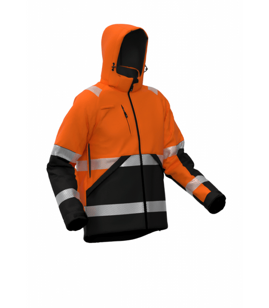 Jacket BOSAFETY VALENCIA WINTER HI-VIS CLASS 2 - TEXX