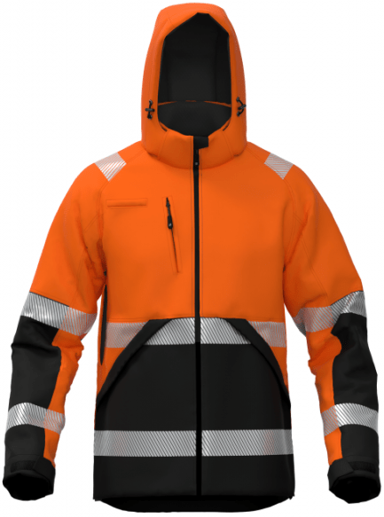 Load image into Gallery viewer, Jacket BOSAFETY VALENCIA WINTER HI-VIS CLASS 2 - TEXX
