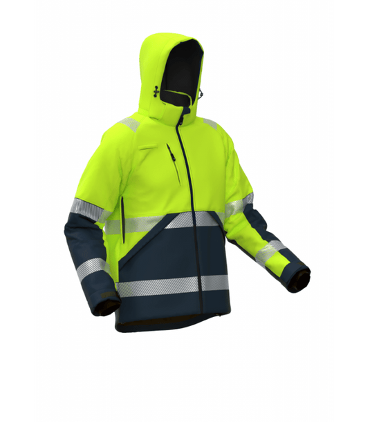 Jacket BOSAFETY VALENCIA WINTER HI-VIS CLASS 2 - TEXX