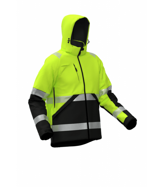 Jacket BOSAFETY VALENCIA WINTER HI-VIS CLASS 2 - TEXX